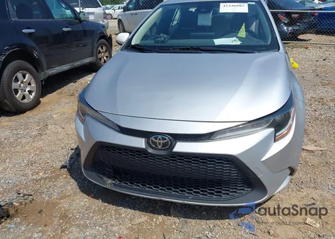 2022 Toyota Corolla Le from USA, damaged, VIN JTDEPMAE4NJ198747